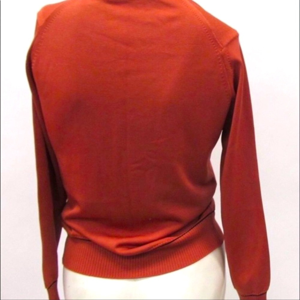 Givenchy Debonair Burnt Orange Cardigan - Picture 3 of 3